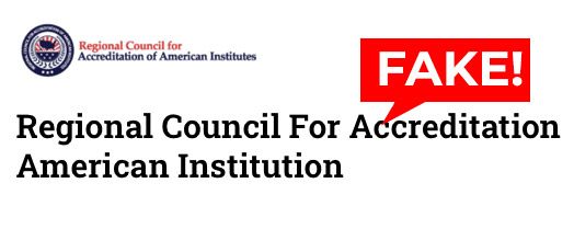 fake accreditation