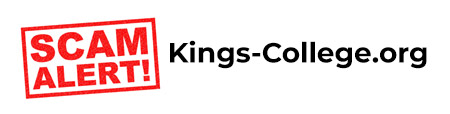kings college scam logo